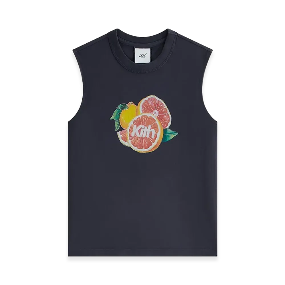 Kith Women's Tallen Grapefruit Muscle Tank "Nocturnal"
