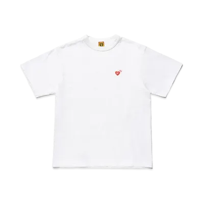 HUMAN MADE HEART ONE POINT T-SHIRT "White"