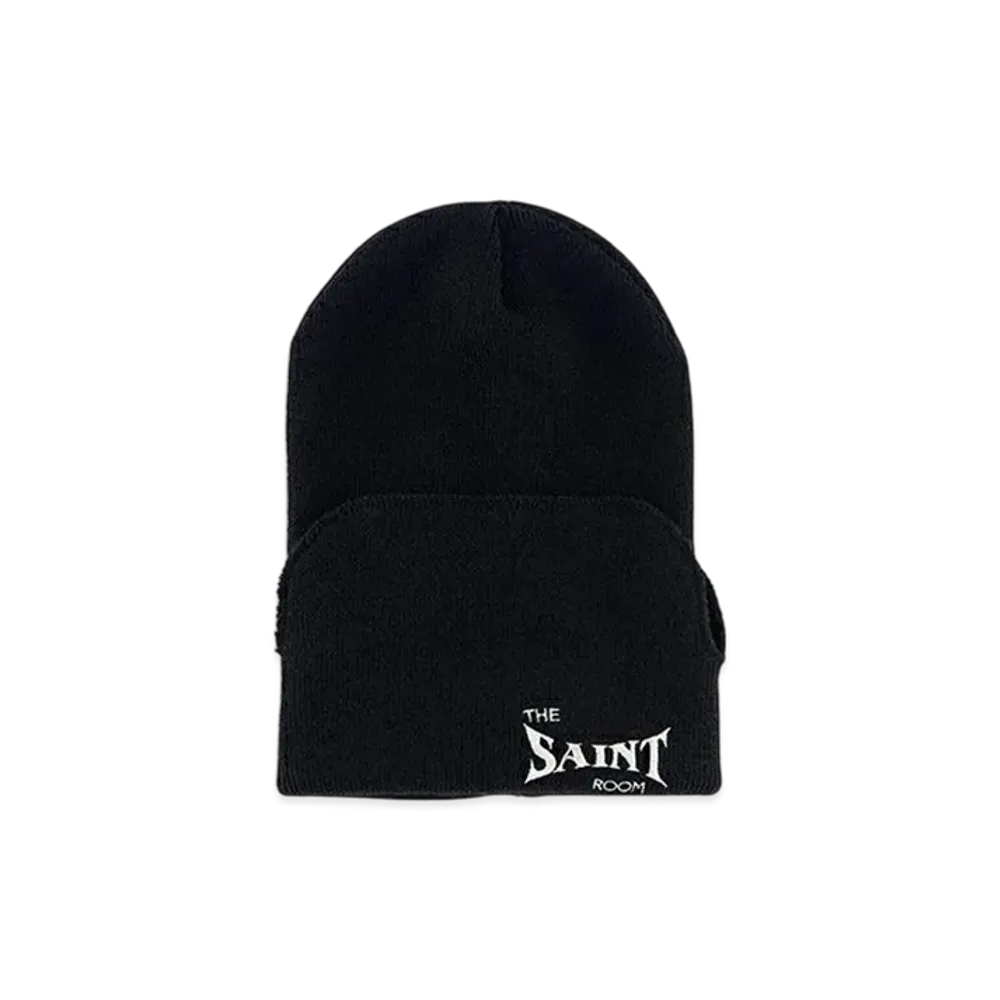 Saint Mxxxxxx x Shermer Academy Knit Cap S Room "Black"