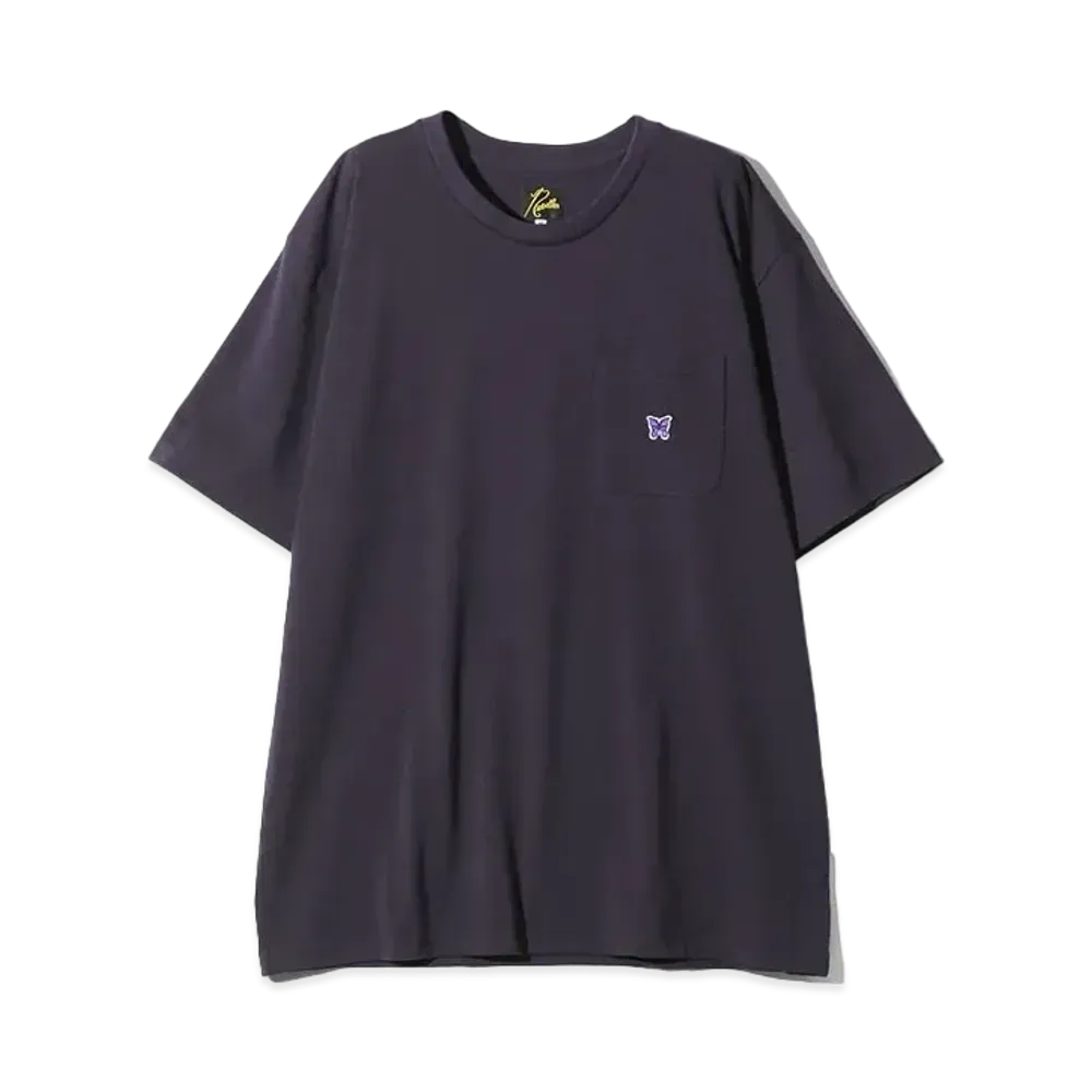 Needles S/S Crew Neck Tee - Poly Jersey "Egg Plant"