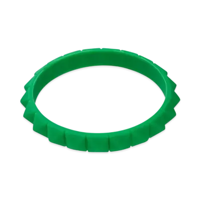 HYSTERIC GLAMOUR Silicon Stud Bangle "Green"