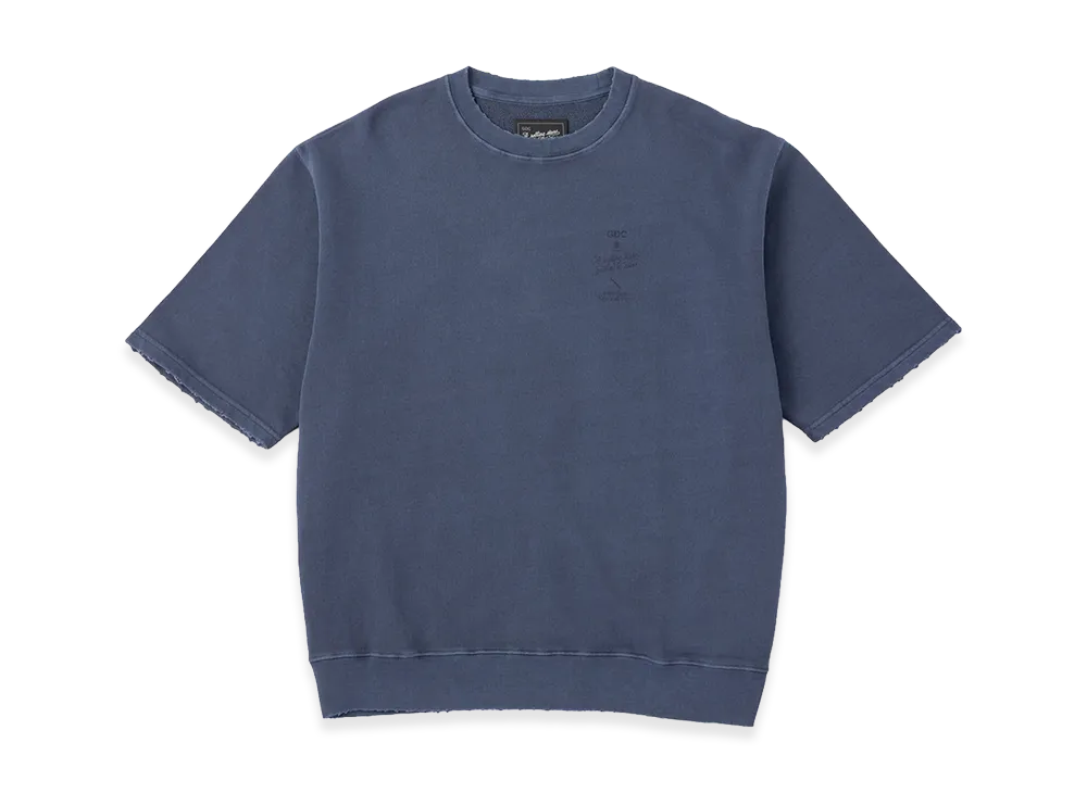 GDC x Saturdays NYC Damaged SS Sweat "Navy"