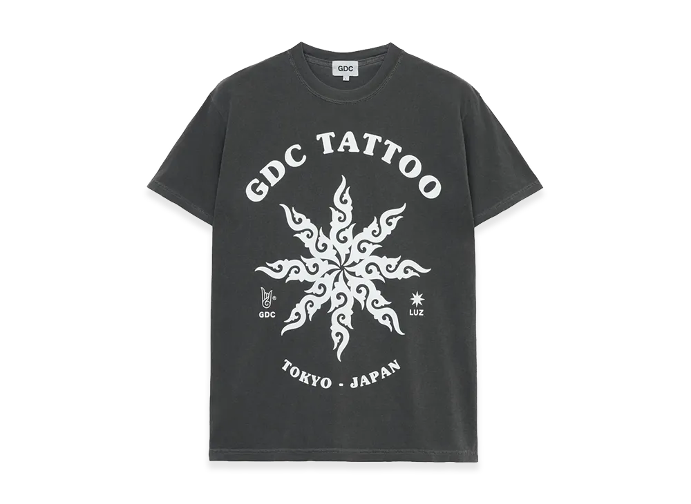 GDC x JUN MATSUI Tee "Charcoal"