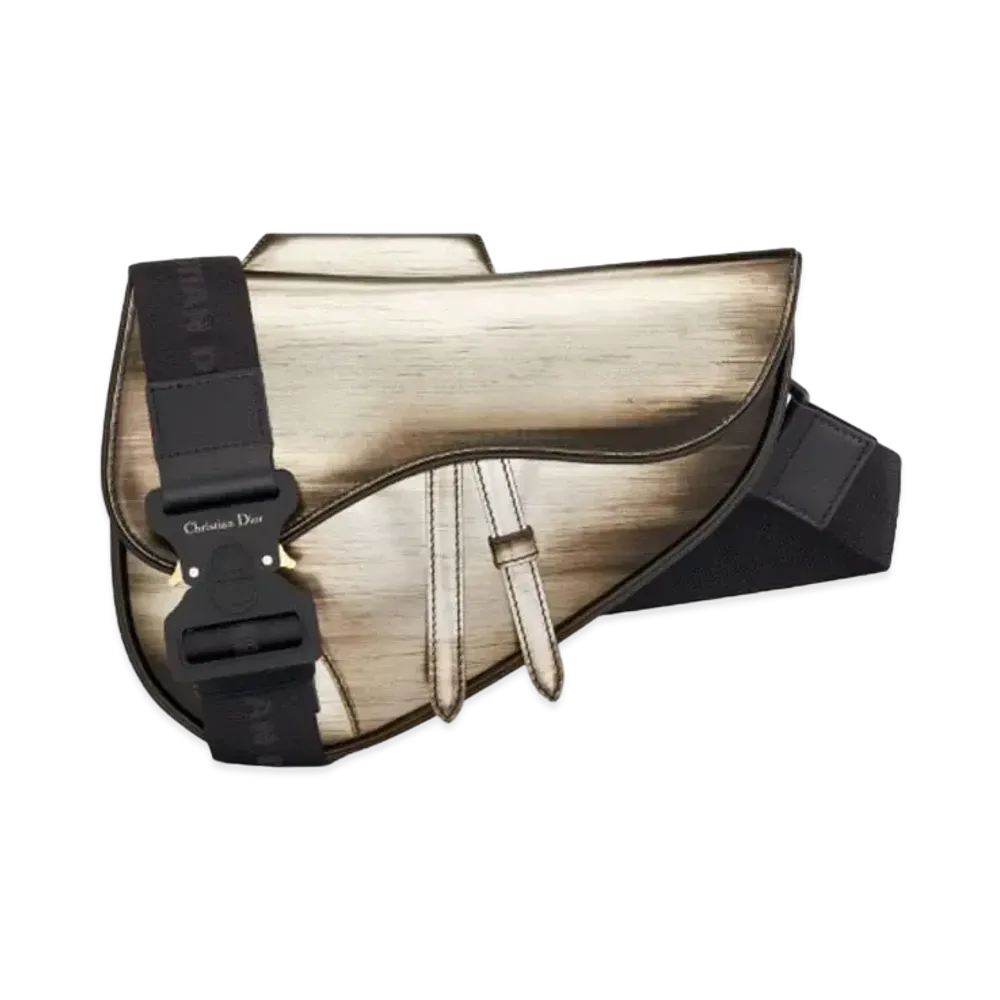 Dior Saddle Bag Calfskin "Silver Tone"