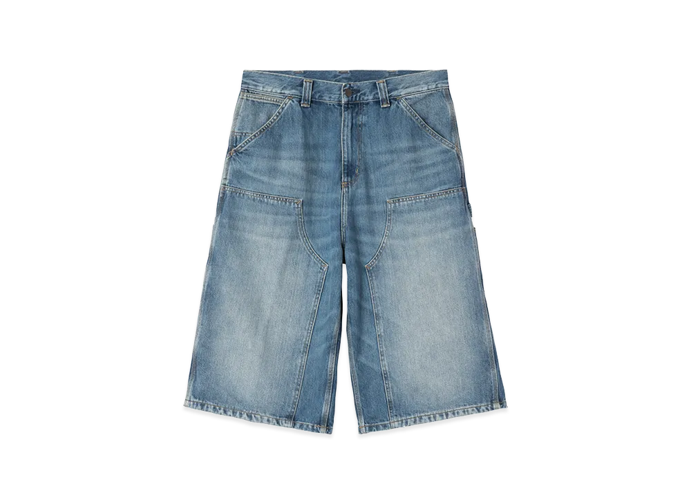 Carhartt WIP OG Double Knee Short (Long) "Blue/Old Used Wash"