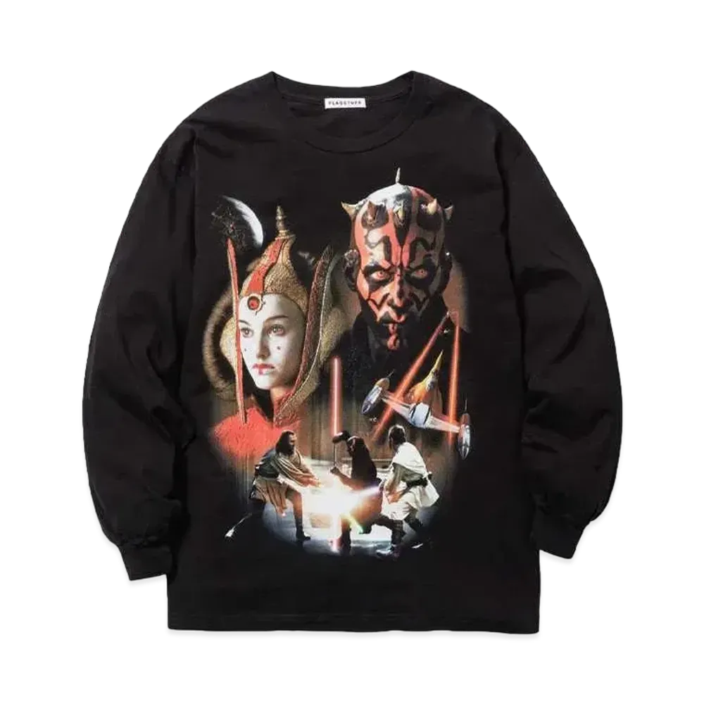 F-LAGSTUF-F "The Phantom Menace"LSTee "BLACK"