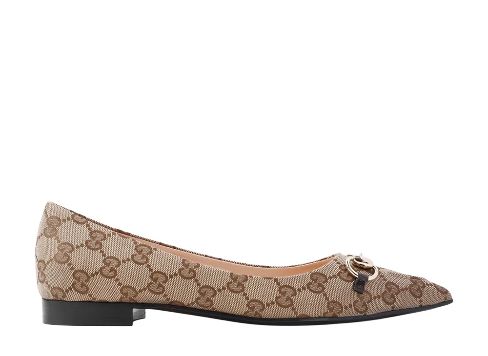 GUCCI Women's Werin Ballet Ballerinas "Beige"