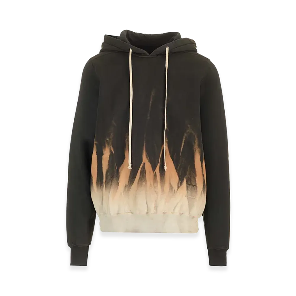 Rick Owens DRKSHDW Cotton Hoodie Sun Flame "Black"