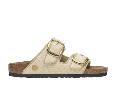BIRKENSTOCK Women's Arizona Big Buckle Raffia "Raffia Natural"