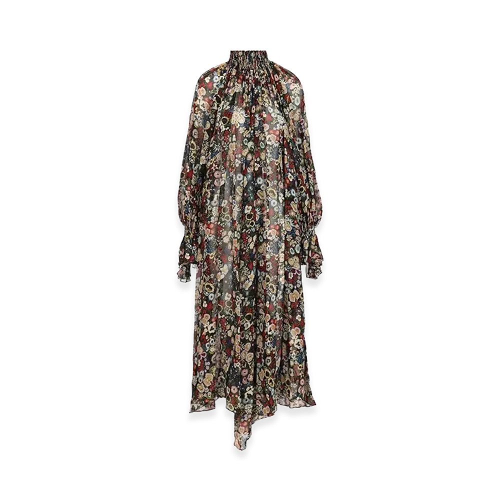 KHAITE Women's "Edgar" Long Dress "Multi"