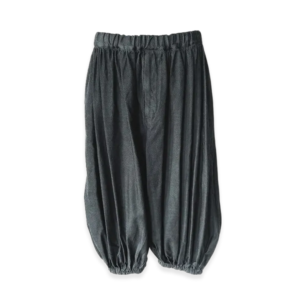 BLACK COMME des GARCONS Polyester / Cotton Gabardine Garment Treated "Black"