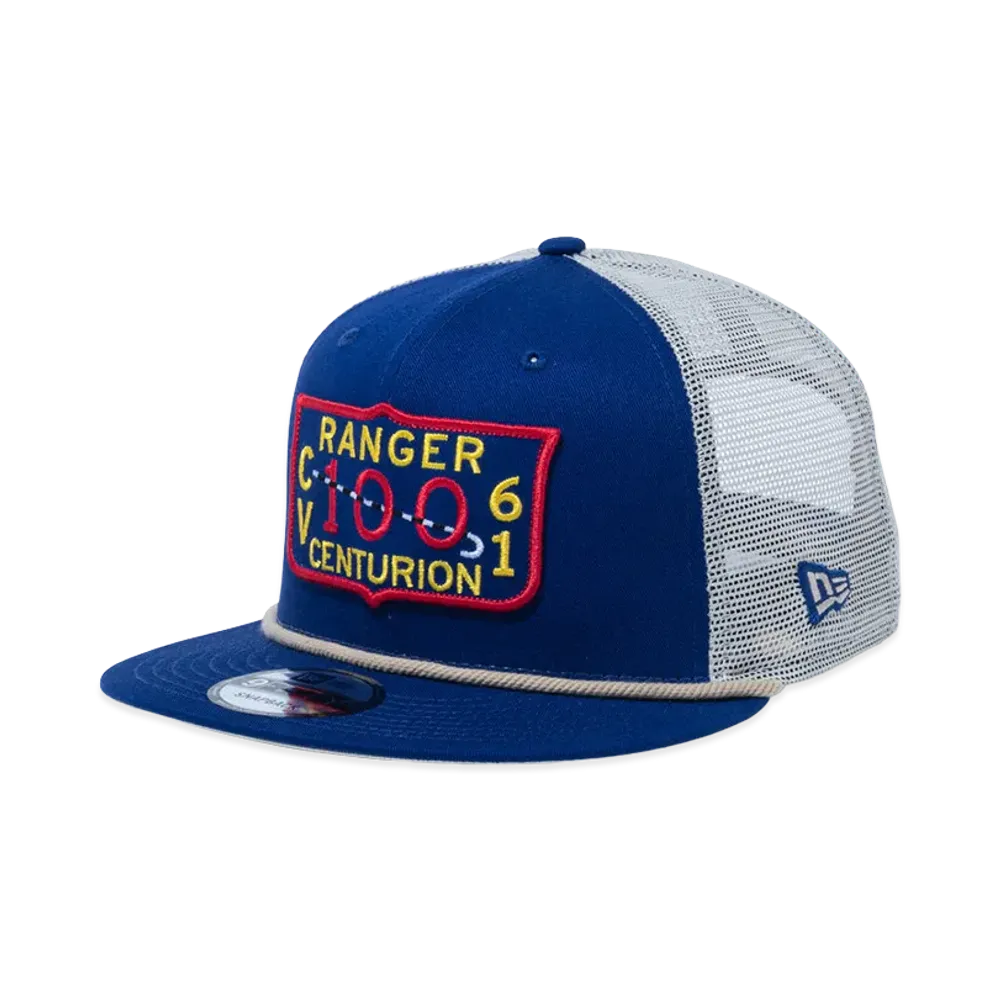 NEW ERA x TOPGUN 9Fifty Trucker Ranger "Blue/Chrome"