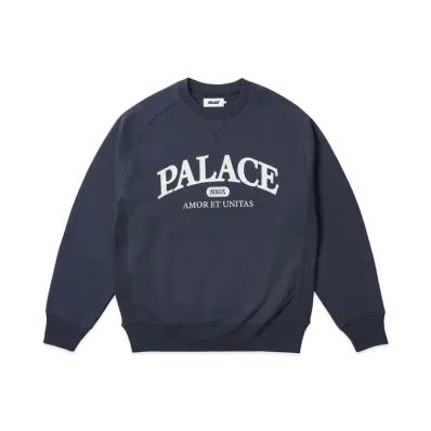 PALACE Unitas Crew "Navy"