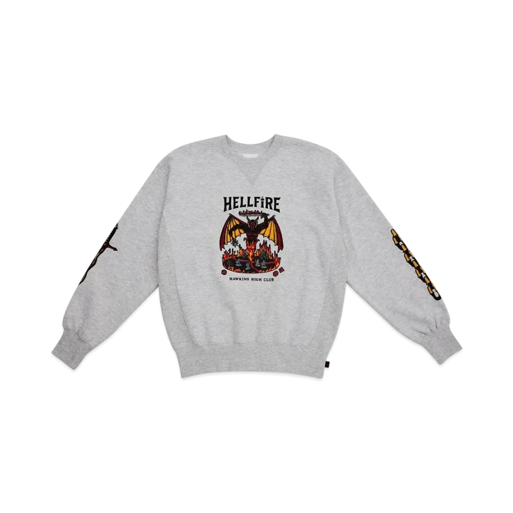 Netflix Stranger Things x V.A. x IAB STUDIO HFC Sweatshirt "Gray"