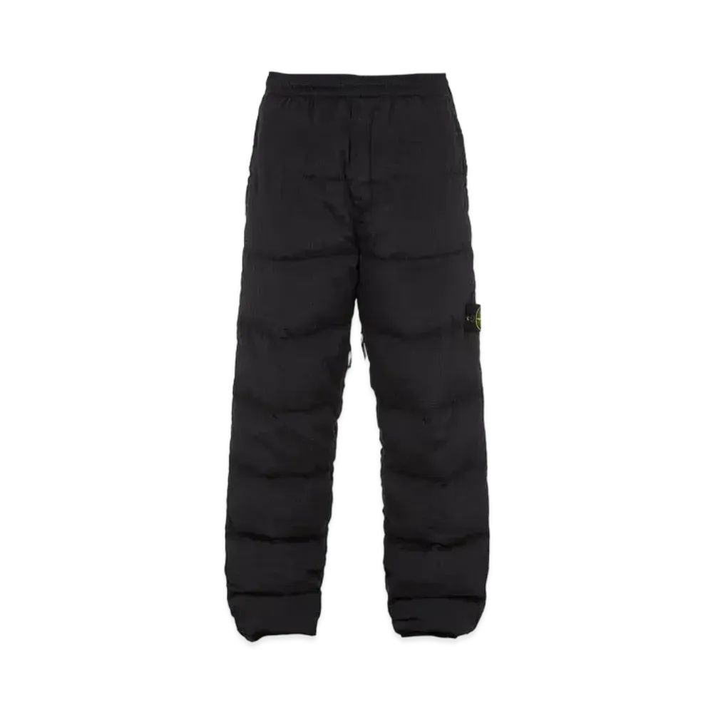 Stone Island 31232 Macro Ripstop Nylon Metal in Econyl Regenerated Nylon Down-TC "Black"