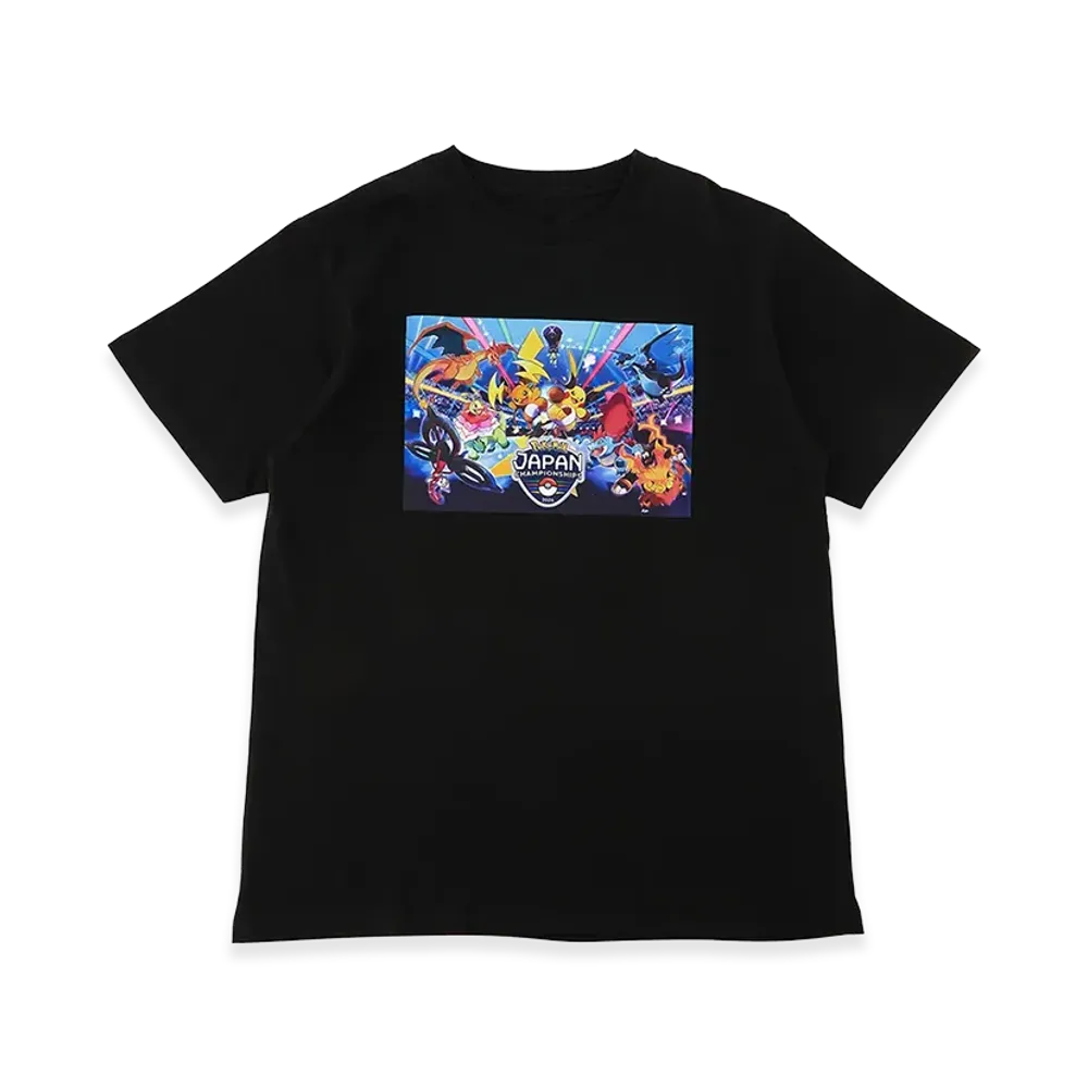 Pokemon Japan Championships 2026 PJCS2026 Commemoration T-Shirt "Black"
