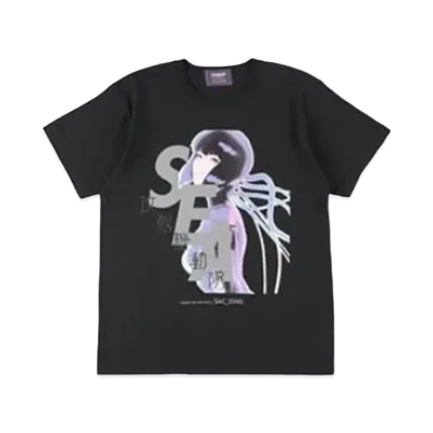 WIND AND SEA x Ghost In The Shell Sac_2045 S_E_A T Shirt "Black"