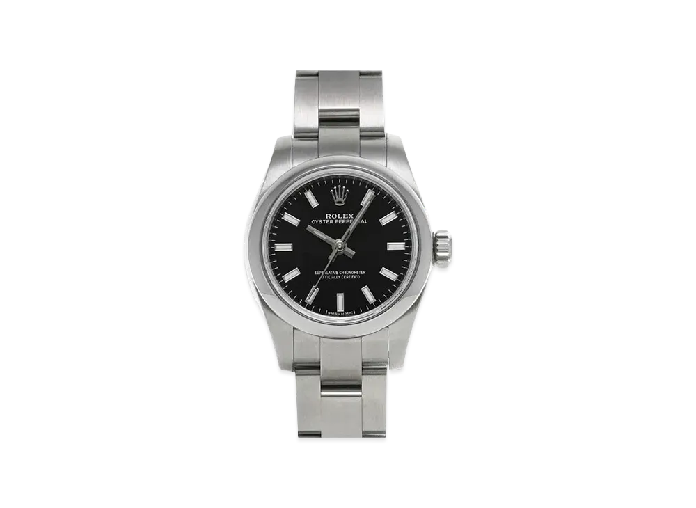 ROLEX Lady-Datejust "Black/Stainless Steel"