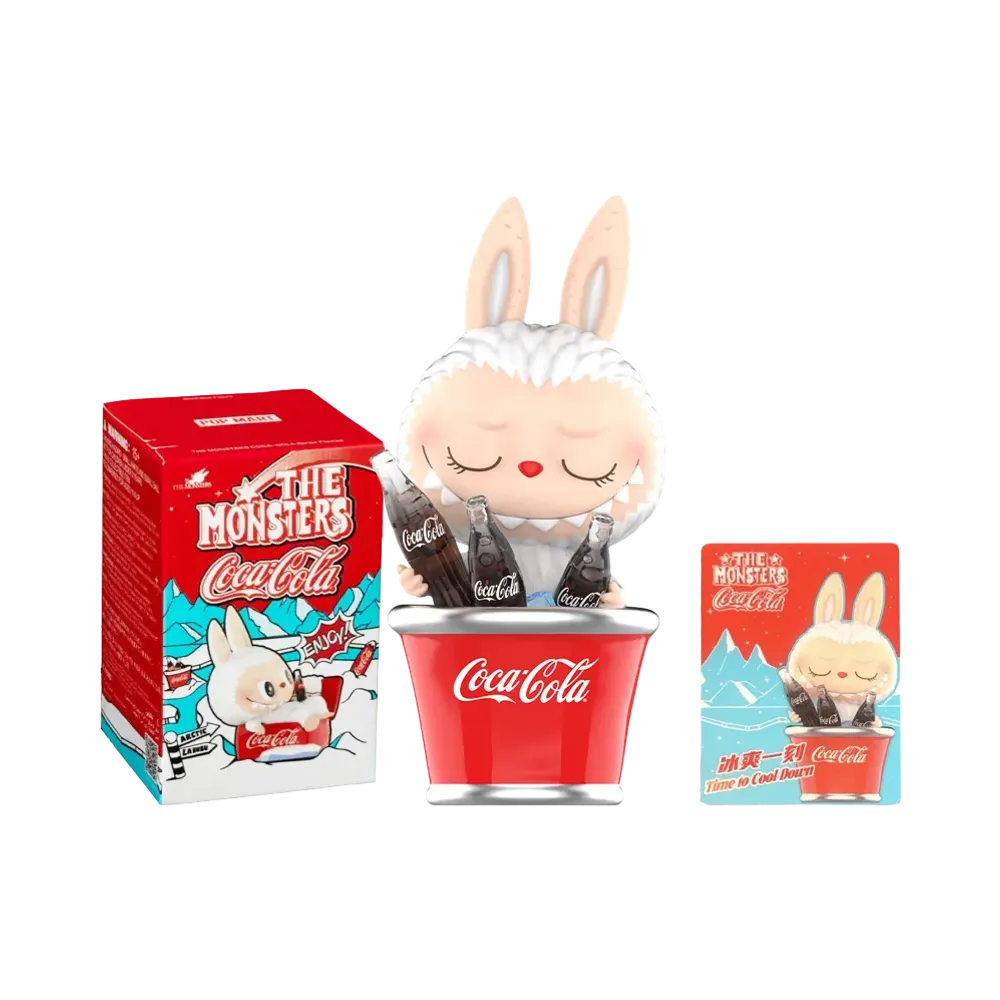 POP MART THE MONSTERS (LABUBU) Coca-Cola Series Time to Cool Down