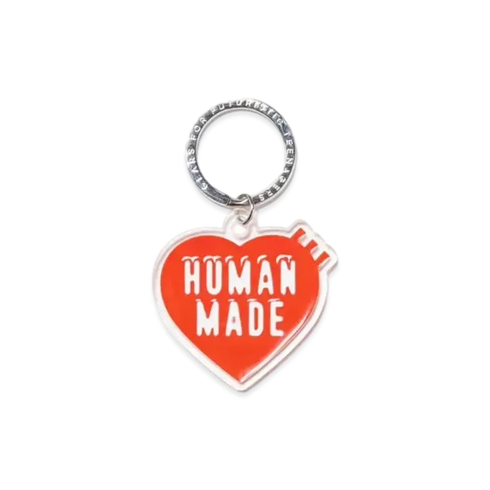 HUMAN MADE Heart Keyring "Red"