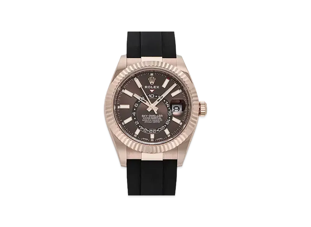 ロレックス スカイドゥエラー オイスター 42mm "エバーローズゴールド" 326235