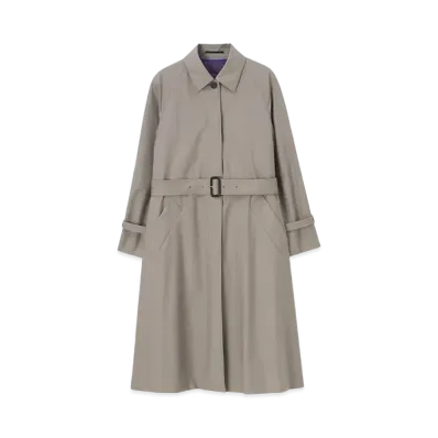 Paul Smith Women's Wool Trench Coat "Navy"