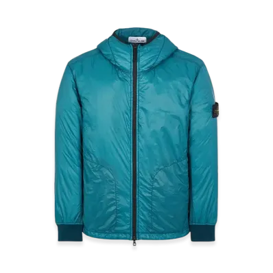 Stone Island 405G2 Stellina Comfort Tech Composite Polartec Alpha Technology Light Hooded Jacket - 23FW "Dark Teal Green"