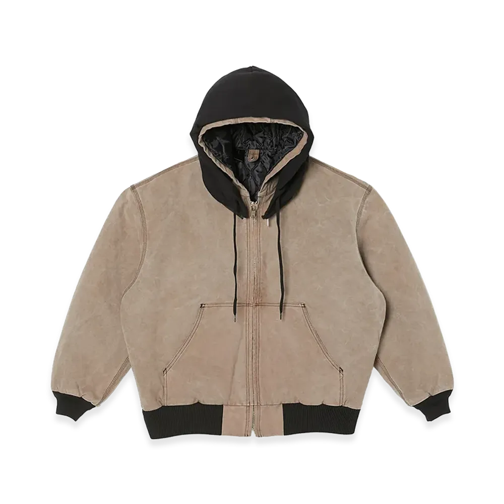 N.HOOLYWOOD COMPILE Hoodie Blouson "Brown"