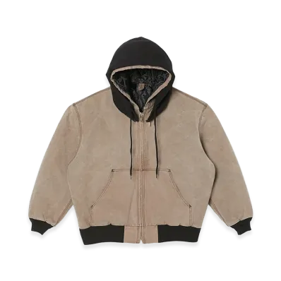 N.HOOLYWOOD COMPILE Hoodie Blouson "Brown"