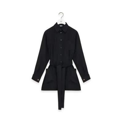 LOEWE Belted Blouse "Black"
