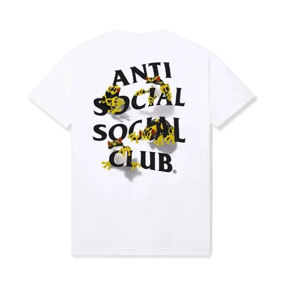 ANTI SOCIAL SOCIAL CLUB Yellow Banded Tee "White"