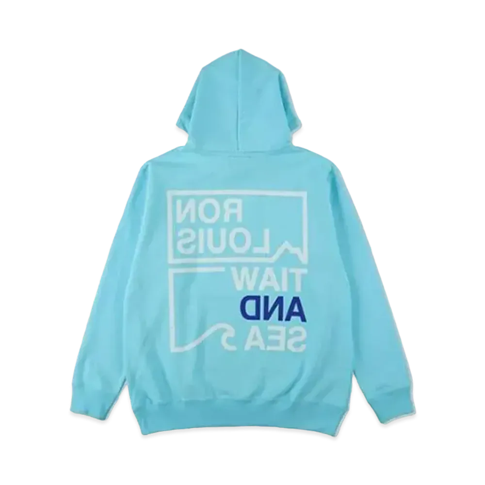 WIND AND SEA x Ron Louis Hoodie "Blue"