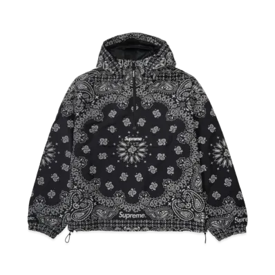 Supreme Reflective Bandana Anorak "Black"