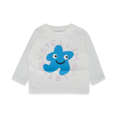 STELLA McCARTNEY Kids T-Shirt/Top "Ivory"