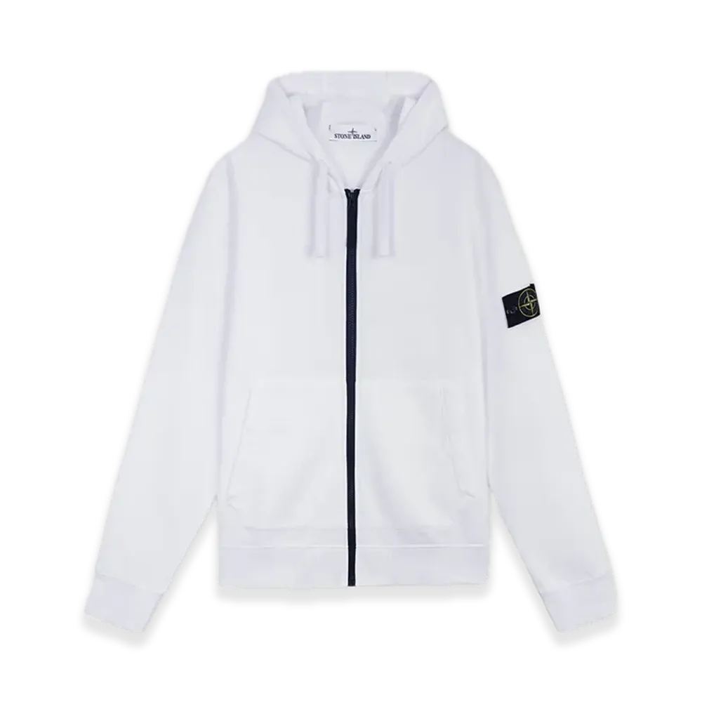 Stone Island 6100042 Organic Cotton Fleece "White"