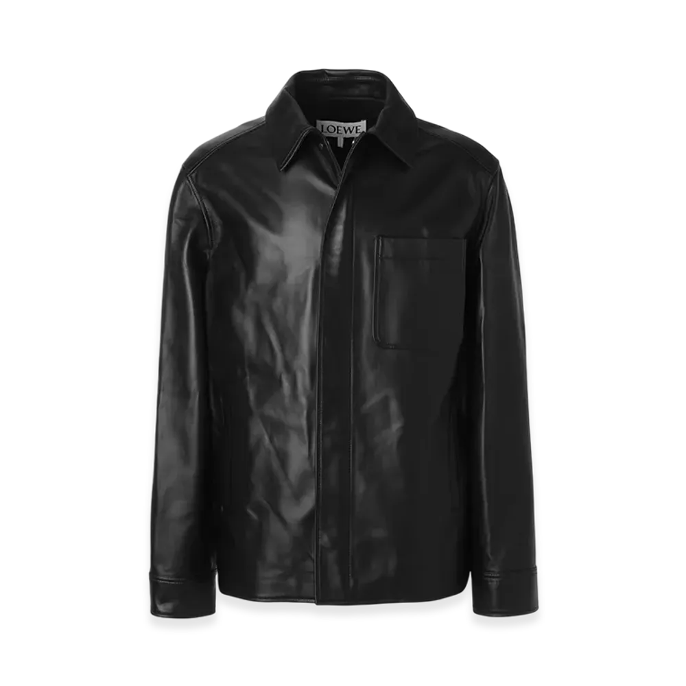 LOEWE Men's Leather Jacket "Black"