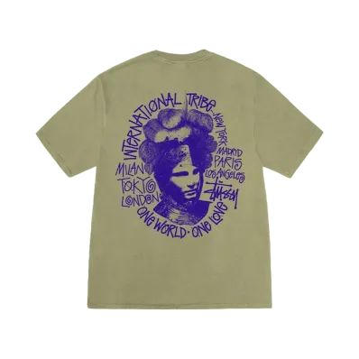 Stussy Camelot Tee Pigment Dyed "Olive"