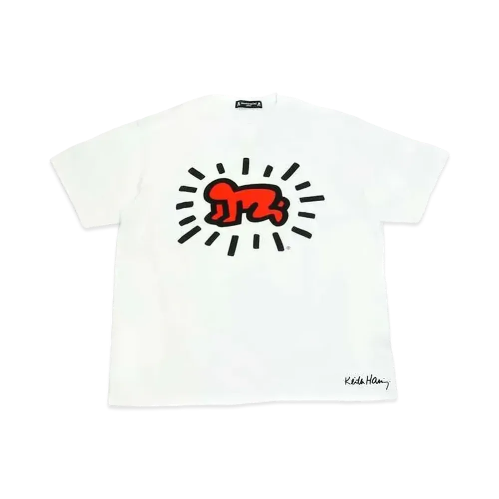 mastermind JAPAN x Keith Haring Tee Ver.2 "White"