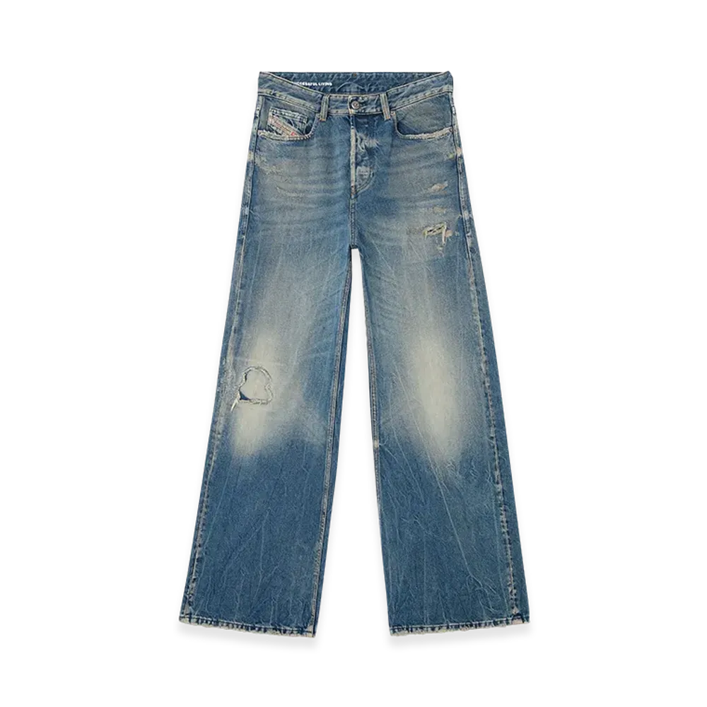 Diesel Relaxed Jeans 1996 D-Sire 09m28 "Medium Blue"