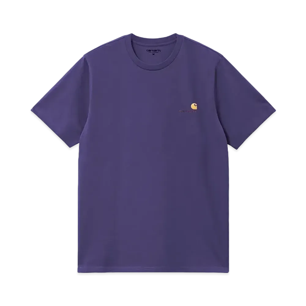 Carhartt WIP S/S American Script T-Shirt "Aura"