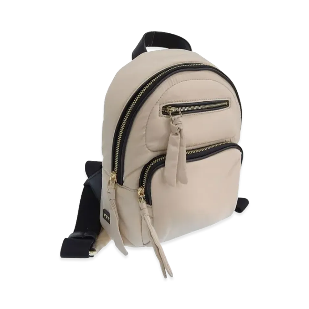 FURLA Gaia Mini Backpack "Beige"