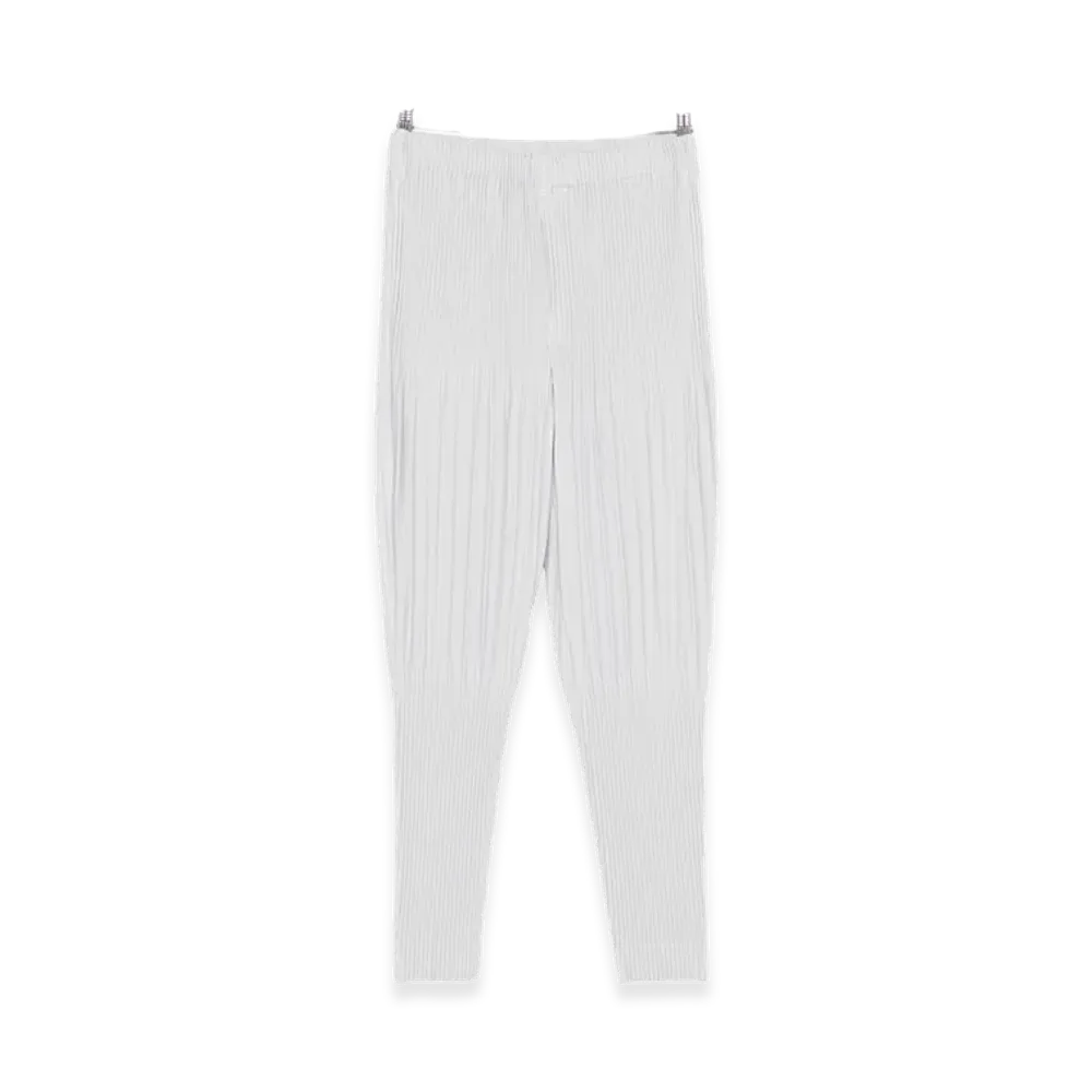 HOMME PLISSE ISSEY MIYAKE Trousers "Light Gray"