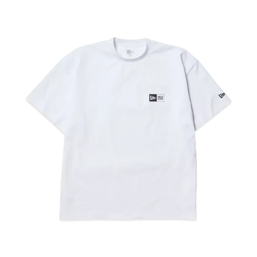 NEW ERA Outdoor Short Sleeve Utility Oversized T-Shirt Box Logo "White"