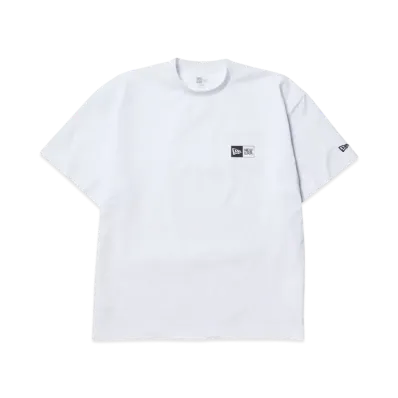 NEW ERA Outdoor Short Sleeve Utility Oversized T-Shirt Box Logo "White"