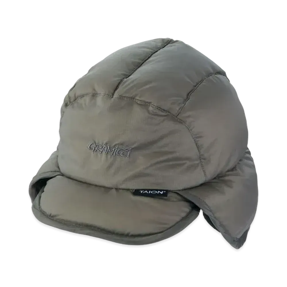 GRAMICCI x TAION Down Mountain Cap "Stone Grey"