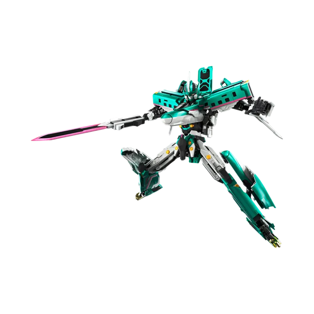 BANDAI "SOUL OF CHOGOKIN" -Shinkansen Transforming Robot Shinkalion- GX-115 SHINKALION E5 HAYABUSA