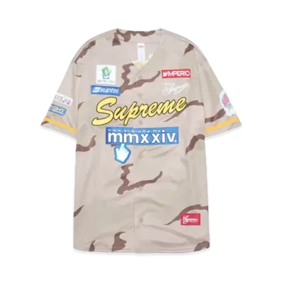 Supreme Chosen One Baseball Jersey "Desert Camo"