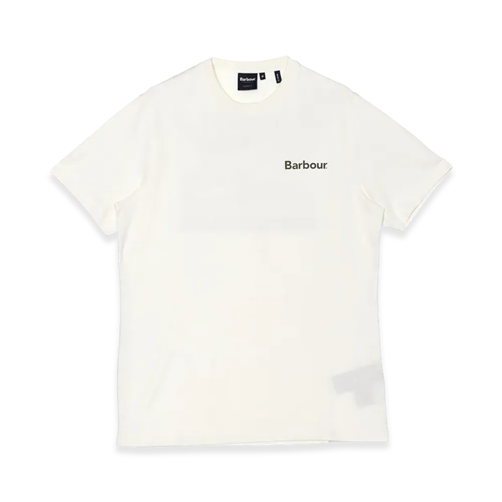 Barbour Camber Graphic T-Shirt "Antique White"