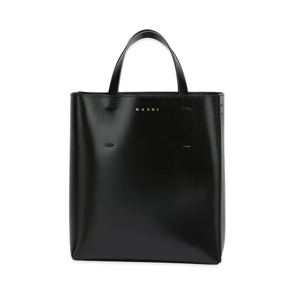 MARNI Museo Small Bag in Leather "Black"