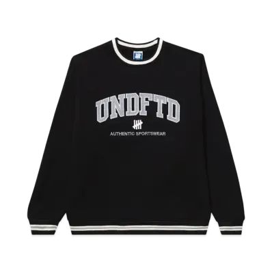 UNDEFEATED Arch Crewneck "Black"